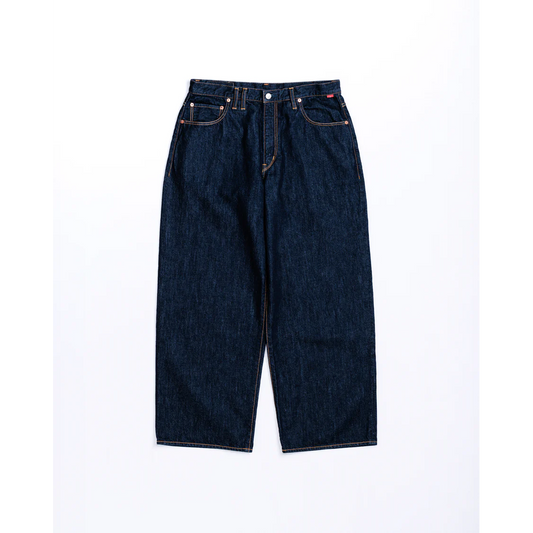 ANACHRONORM  WIDE 5P DENIM PANTS INDIGO