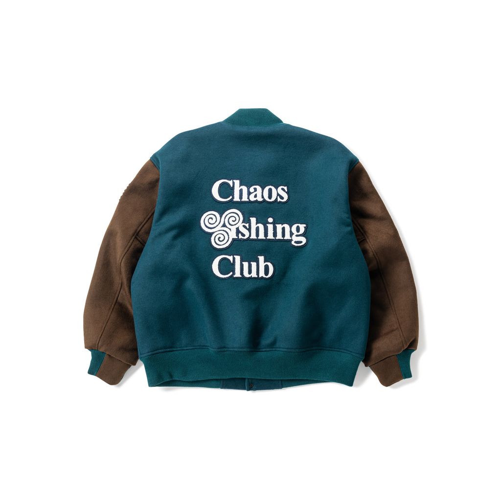 SAYHELLO Chaos Fishing Club Collaboration Stadium Team Jacket