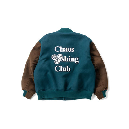 SAYHELLO Chaos Fishing Club Collaboration Stadium Team Jacket