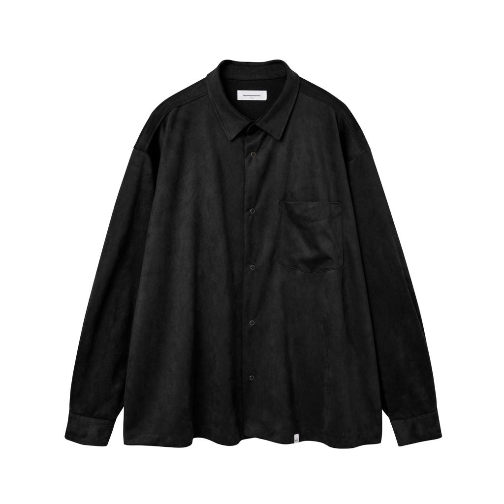 MAGIC STICK Fake Suede Shirt