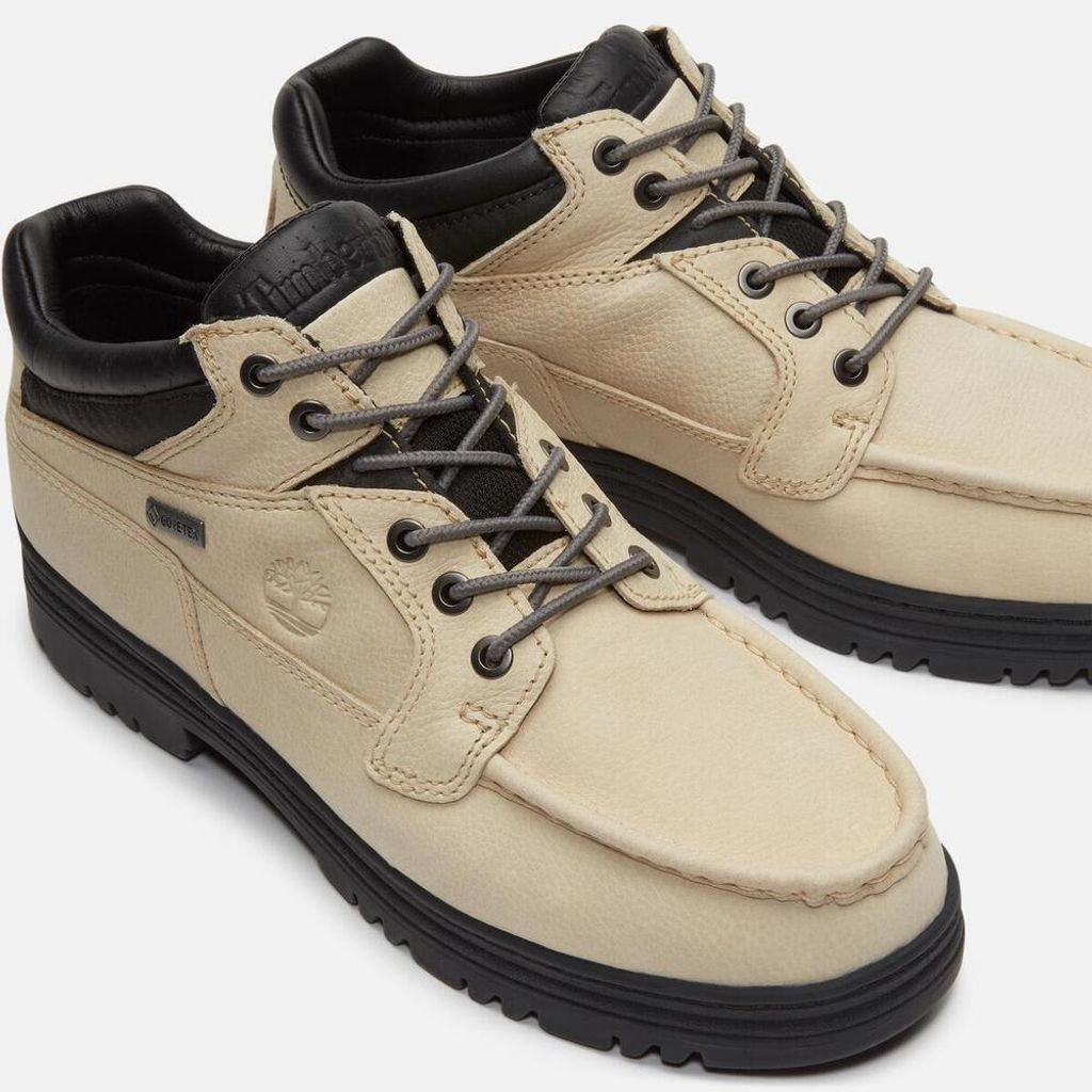 Timberland メンズ ヘリテージ GTX モックトゥ (LT BEIGE)
