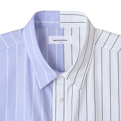 MAGIC STICK 2 Face Dress Shirt (BW Stripes Mix)