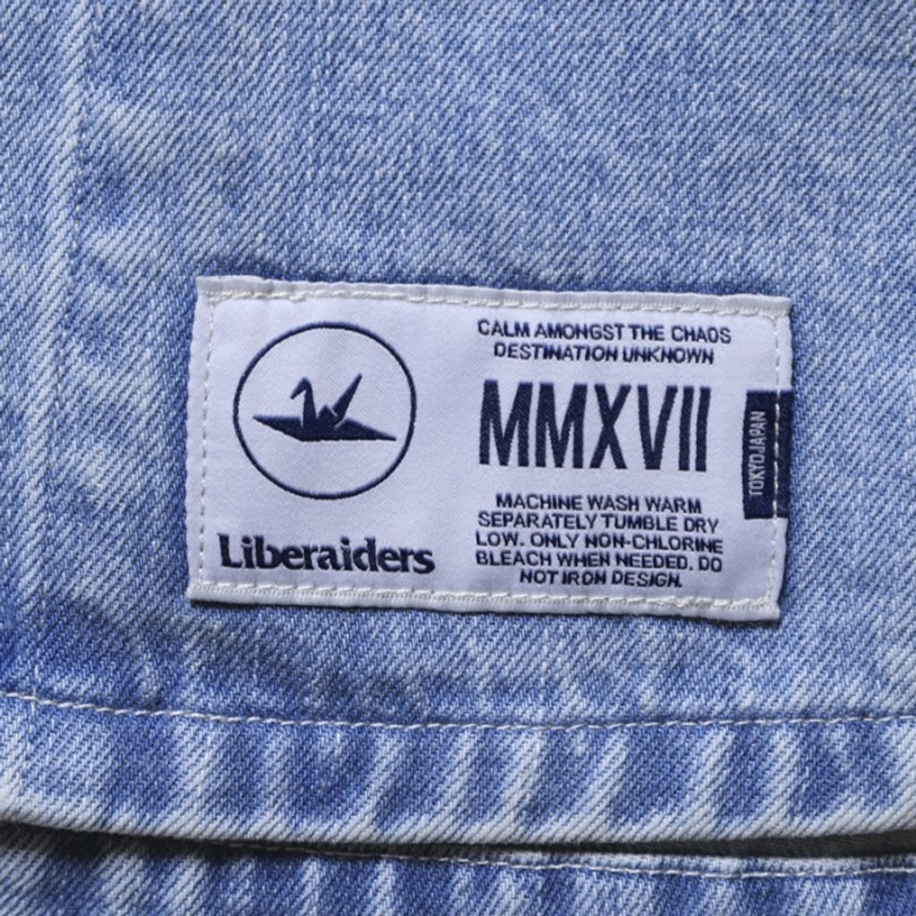 Liberaiders DENIM BASEBALL SHIRT