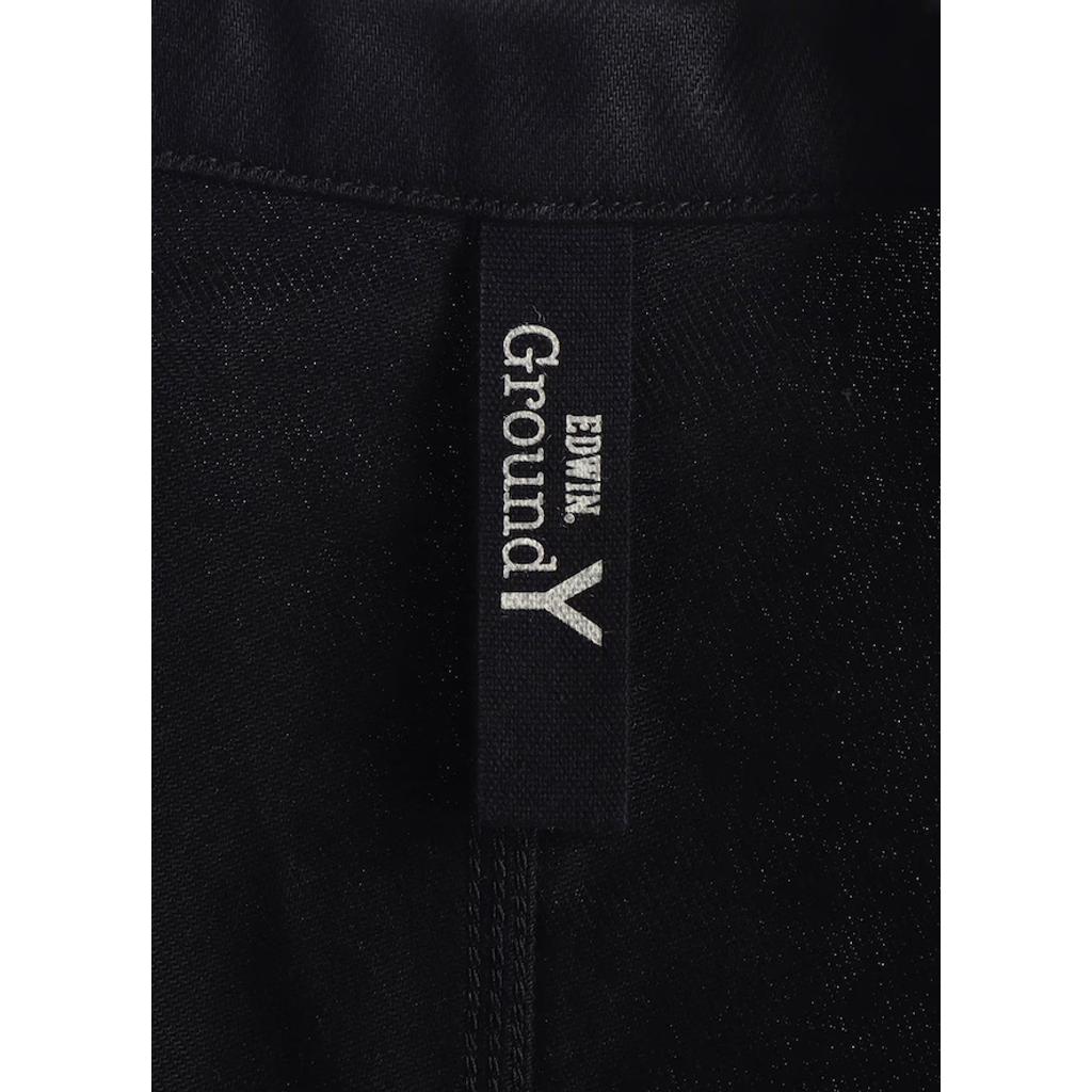 Ground Y×EDWIN 9oz BLACK TWILL COVERALL