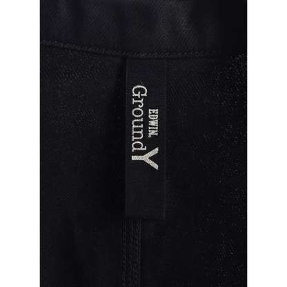 Ground Y×EDWIN 9oz BLACK TWILL COVERALL