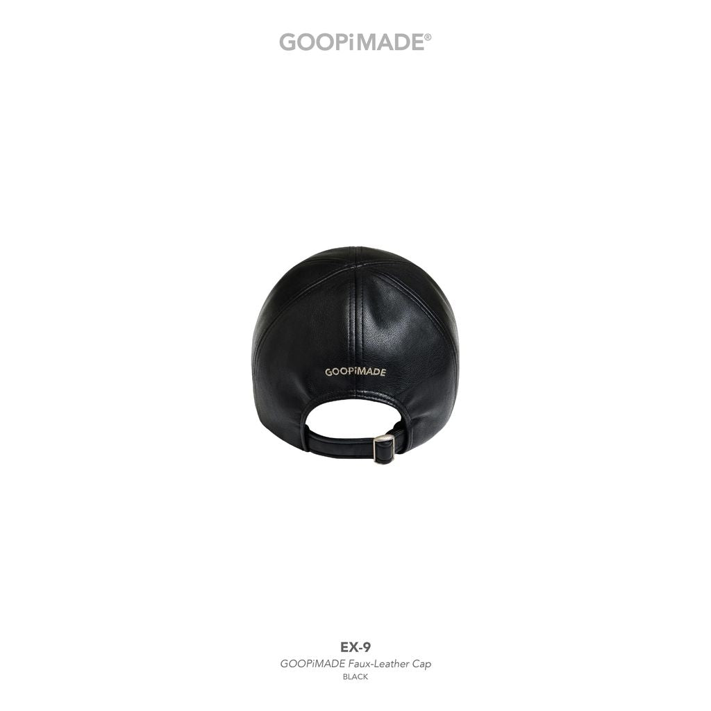 GOOPiMADE EX-9 GOOPiMADE Faux-Leather Cap