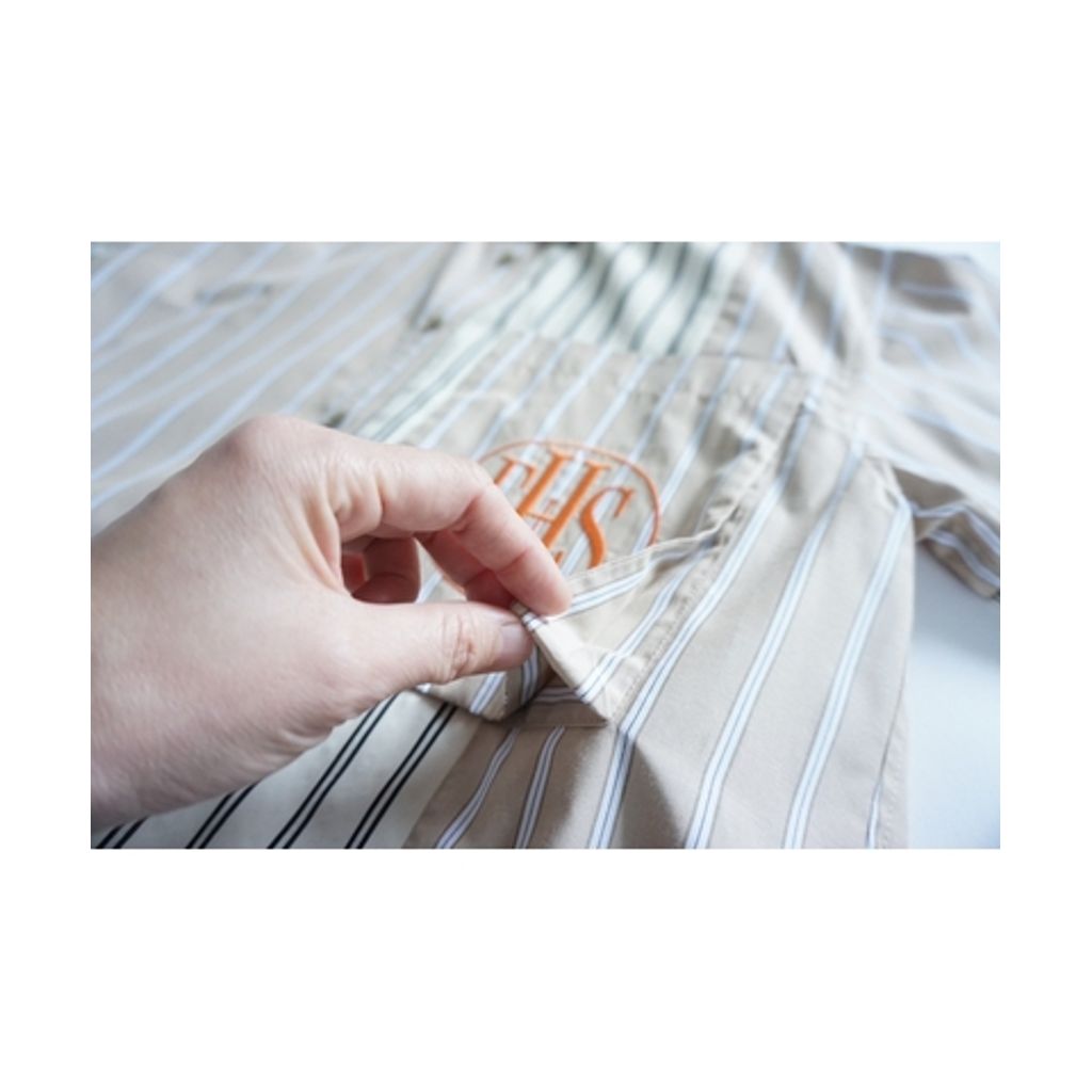 THOMAS MAGPIE P/Ten Stripe shirt