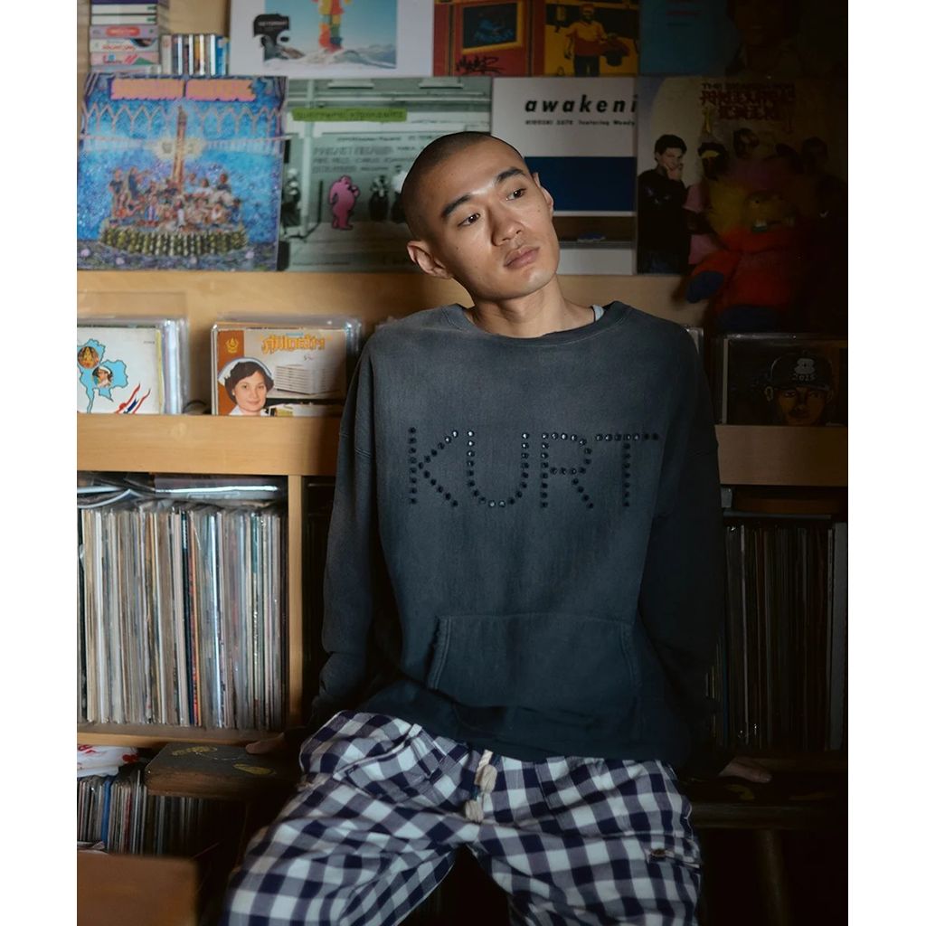 MOUNTAIN RESEARCH x BOW WOW Sweatshirt Aging "Kurt"