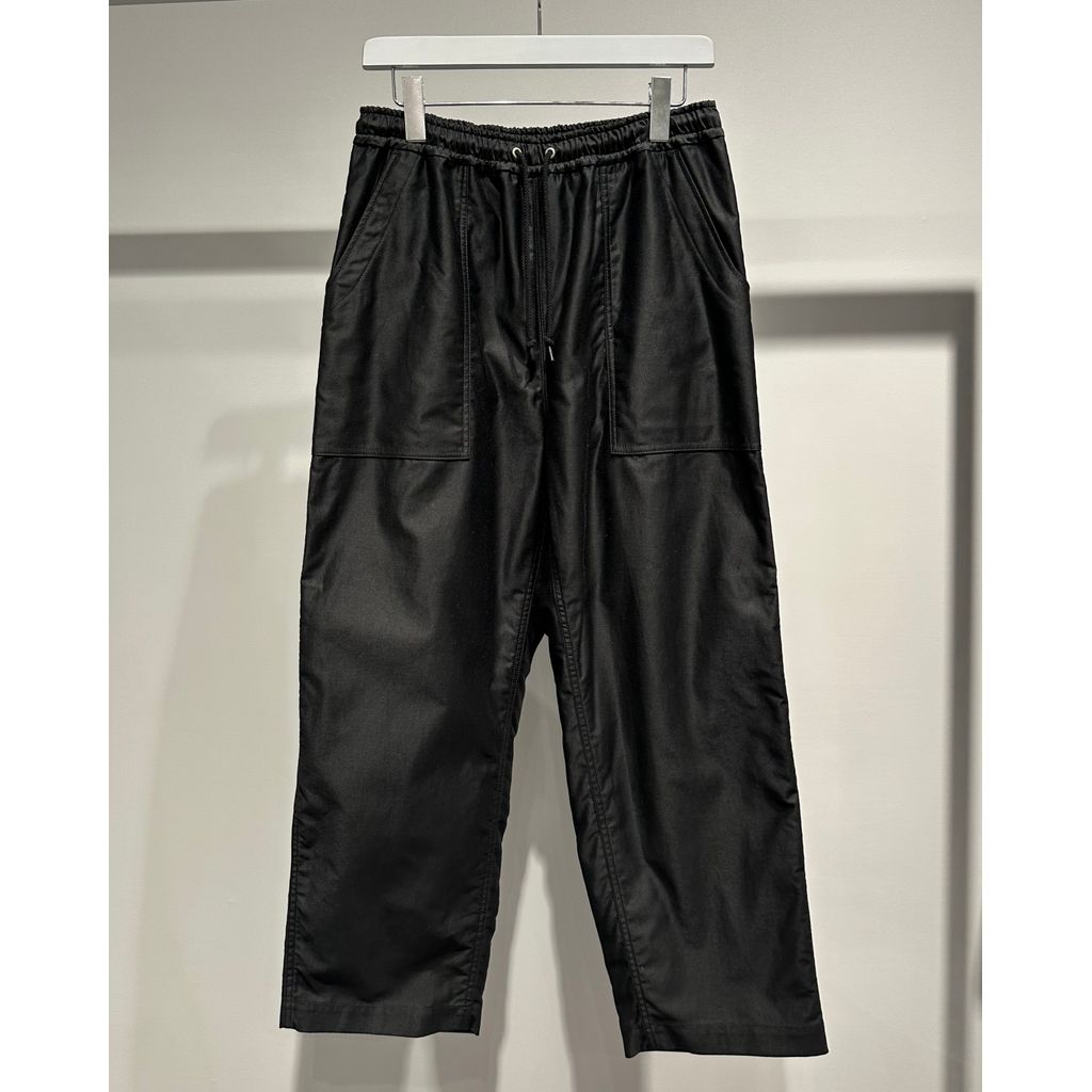 COMME des GARCONS HOMME COTTON SATAIN BAKER PANTS
