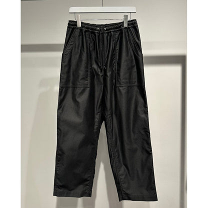 COMME des GARCONS HOMME COTTON SATAIN BAKER PANTS
