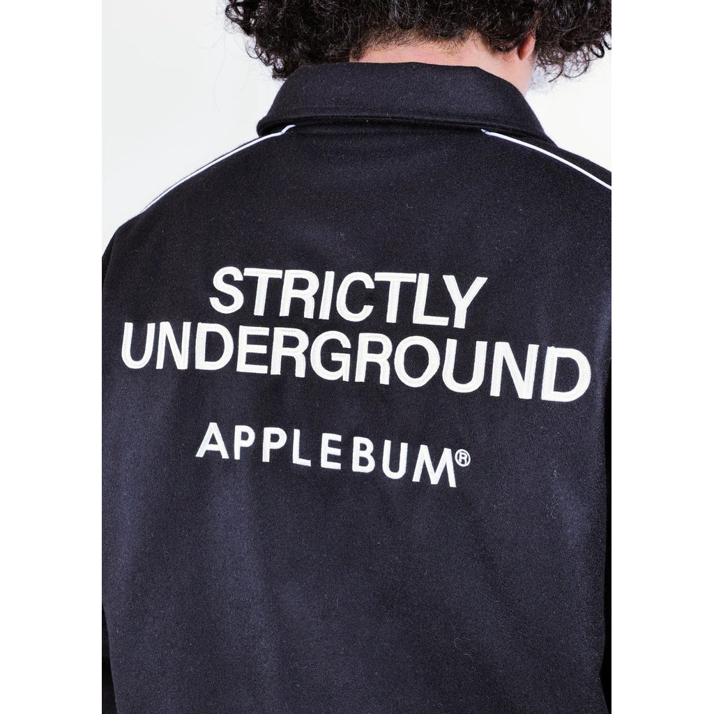 APPLEBUM COLLARED MELTON STADIUM JACKET / 2520604