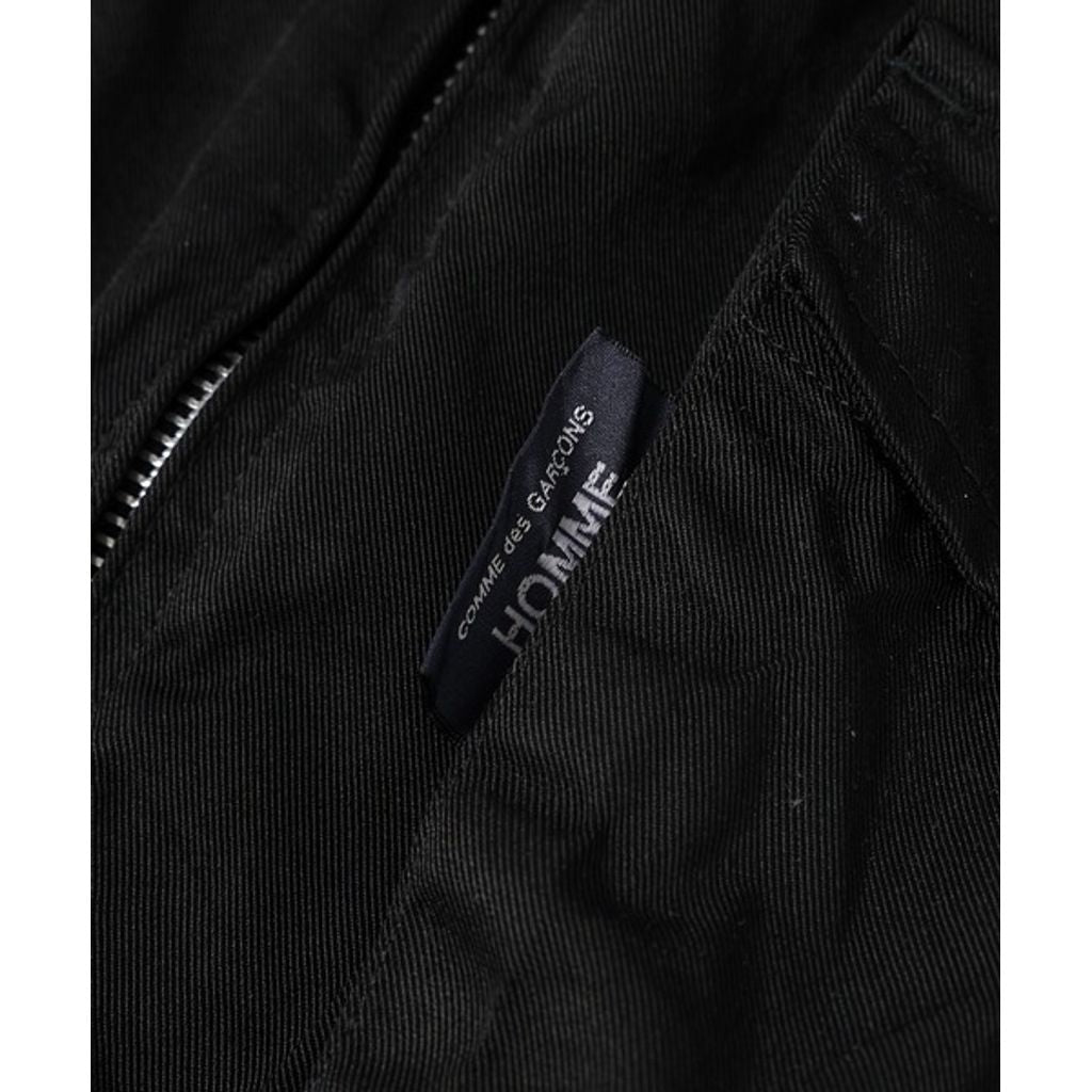 COMME des GARCONS HOMME NYLON TWILL OVER DYE MILITALY JACKET (BLACK)