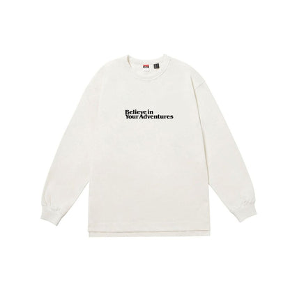 NANGA ECO HYBRID MESSAGE L/S TEE N2620-1L033Z