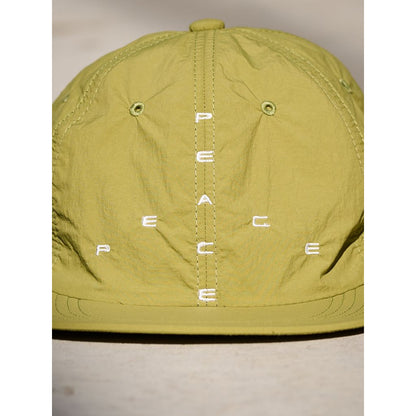 GARBAGE INDUSTRIES SOFT BRIM 6 PANEL CAP(BIG PEACE)