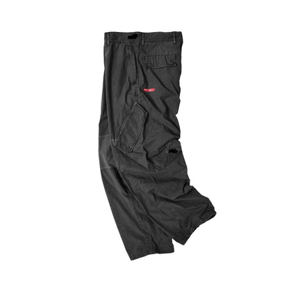 MAGIC STICK REFINED BDU WIDE PANTS (FADE BLACK)