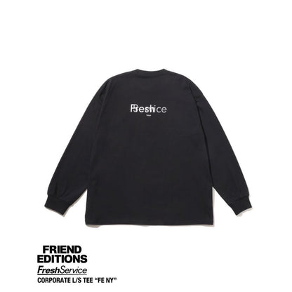 FreshSevice × FRIEND EDITIONS CORPORATE L/S TEE "FE NY"