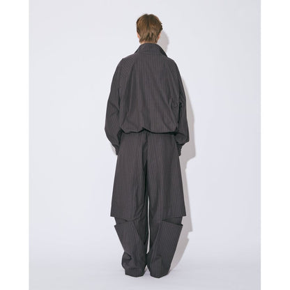 beautiful people cotton suiting reversible blouson