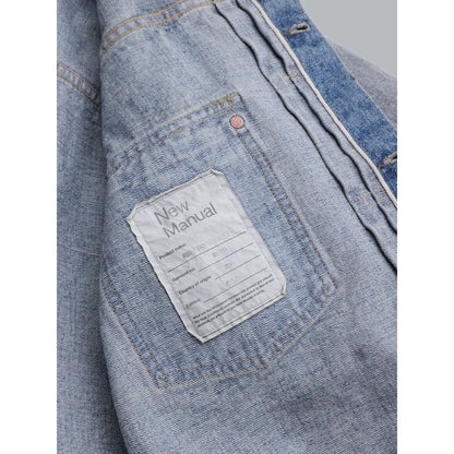 New Manual T-BACK DENIM JACKET