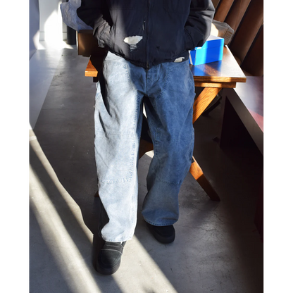 ANACHRONORM AN419 PIGMENT DYED DUCK PAINTER PANTS