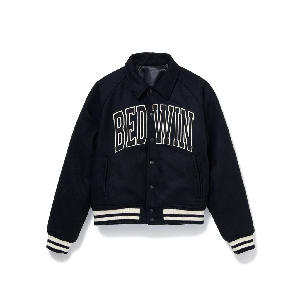BEDWIN & THE HEARTBREAKERS MELTON AWARD JACKET JERRY