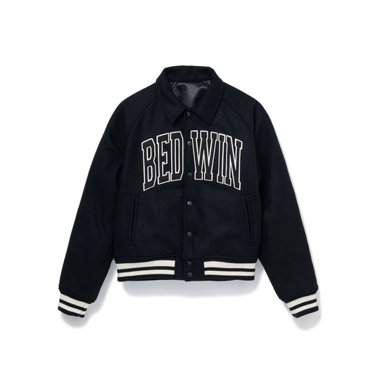 BEDWIN & THE HEARTBREAKERS MELTON AWARD JACKET JERRY