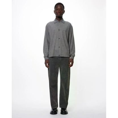 marka  Super 100s Washable Wool Jersey / Shirt Cardigan