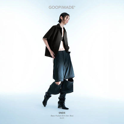 GOOPiMADE SND5 BASIC POCKET SHIRTS