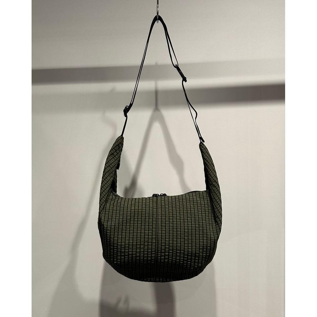 COMME des GARCONS HOMME POLYESTER CHECK PATTERN BAG（KAHKI）