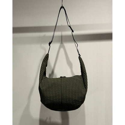 COMME des GARCONS HOMME POLYESTER CHECK PATTERN BAG（KAHKI）