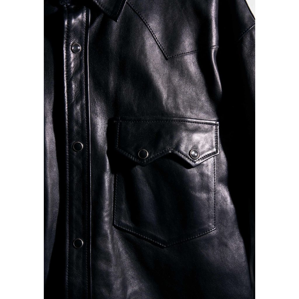 MASSES HORSE LEATHER SHIRT VINTAGE W