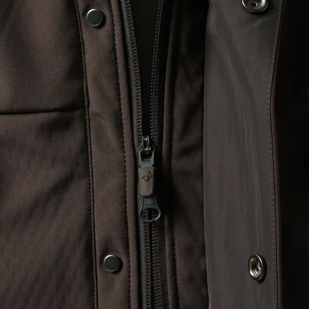 DESCENTE HOODED COAT