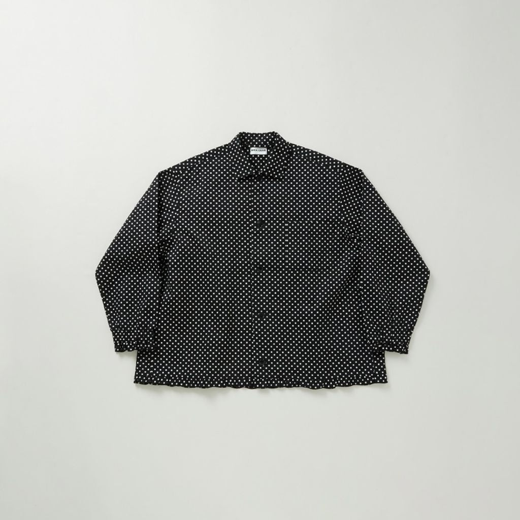 NICK GEAR Dot Gather shirt