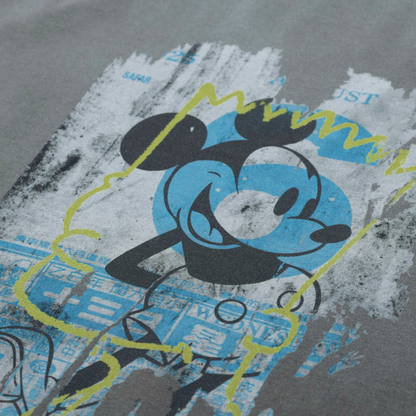 MADNESS TEAR OFF GRAPHIC SUN-FADED TEE