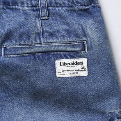 Liberaiders DENIM 6POCKET SHORTS