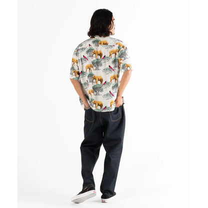 BEDWIN & THE HEARTBREAKERS S/S ORG ALOHA SHIRT "ROGERS"