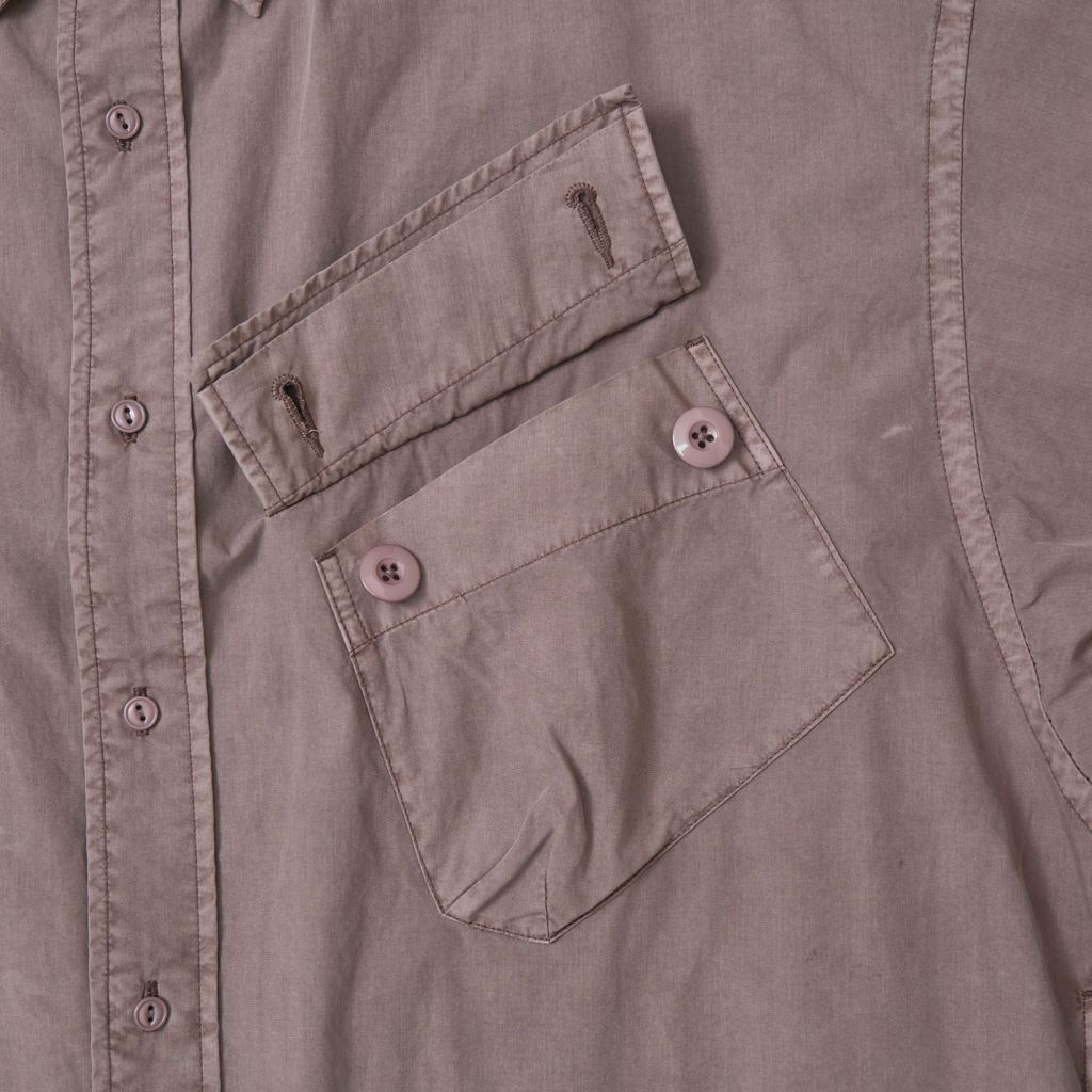 MAGIC STICK WIDE FIT UTILITY SHIRT (FADE RED BEAN)