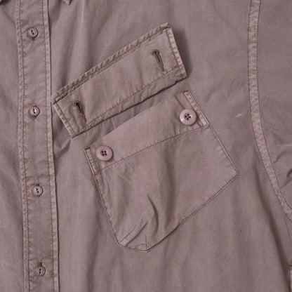 MAGIC STICK WIDE FIT UTILITY SHIRT (FADE RED BEAN)