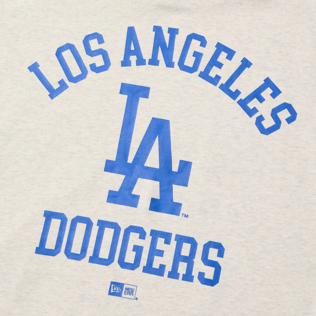 NEW ERA 裏毛 スウェット プルオーバーフーディー ロサンゼルス・ドジャース オートミール