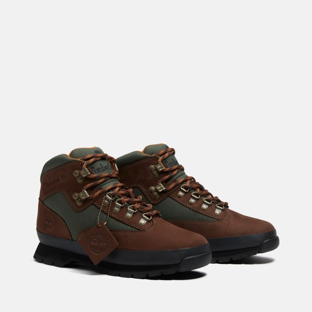 Timberland  メンズ ミッド レースアップ ユーロハイカー