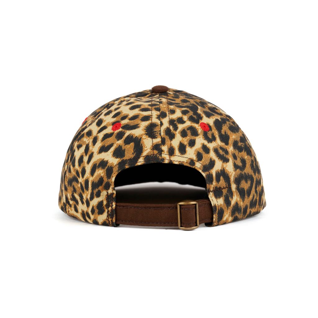 BRAIN DEAD  Logohead Longbrim Hat - Leopard