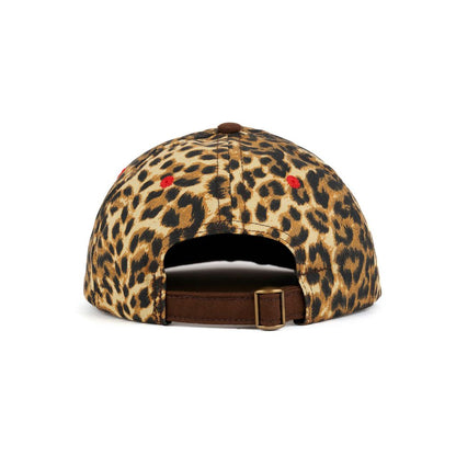 BRAIN DEAD  Logohead Longbrim Hat - Leopard