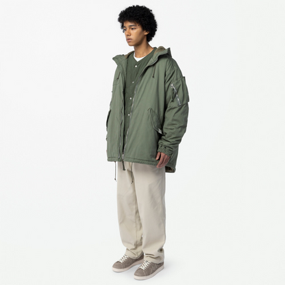 MADNESS MADNESS MIL-TYPE MOD M51 FIELD COAT