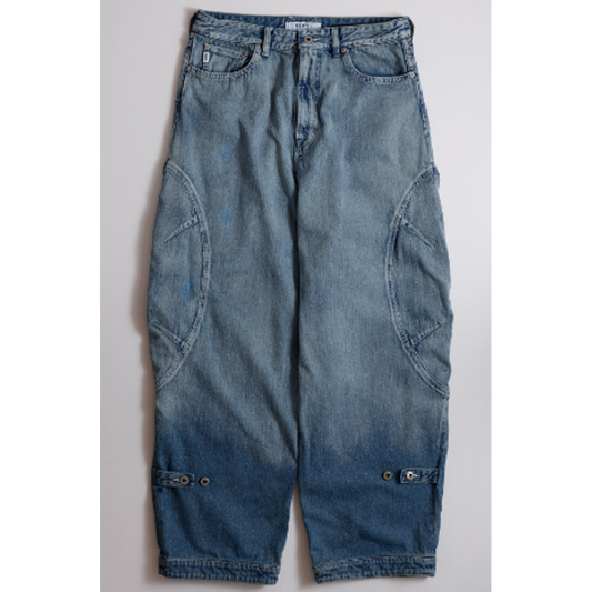 FDMTL FA26PN19U DENIM T-FORM PANTS 3YR WASH