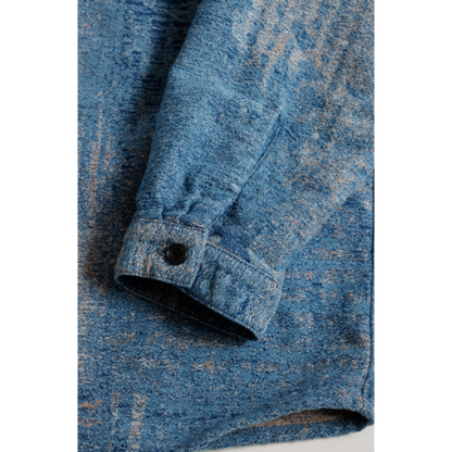 FDMTL BORO JAQUARD HAORI SHIRT 3YR WASH