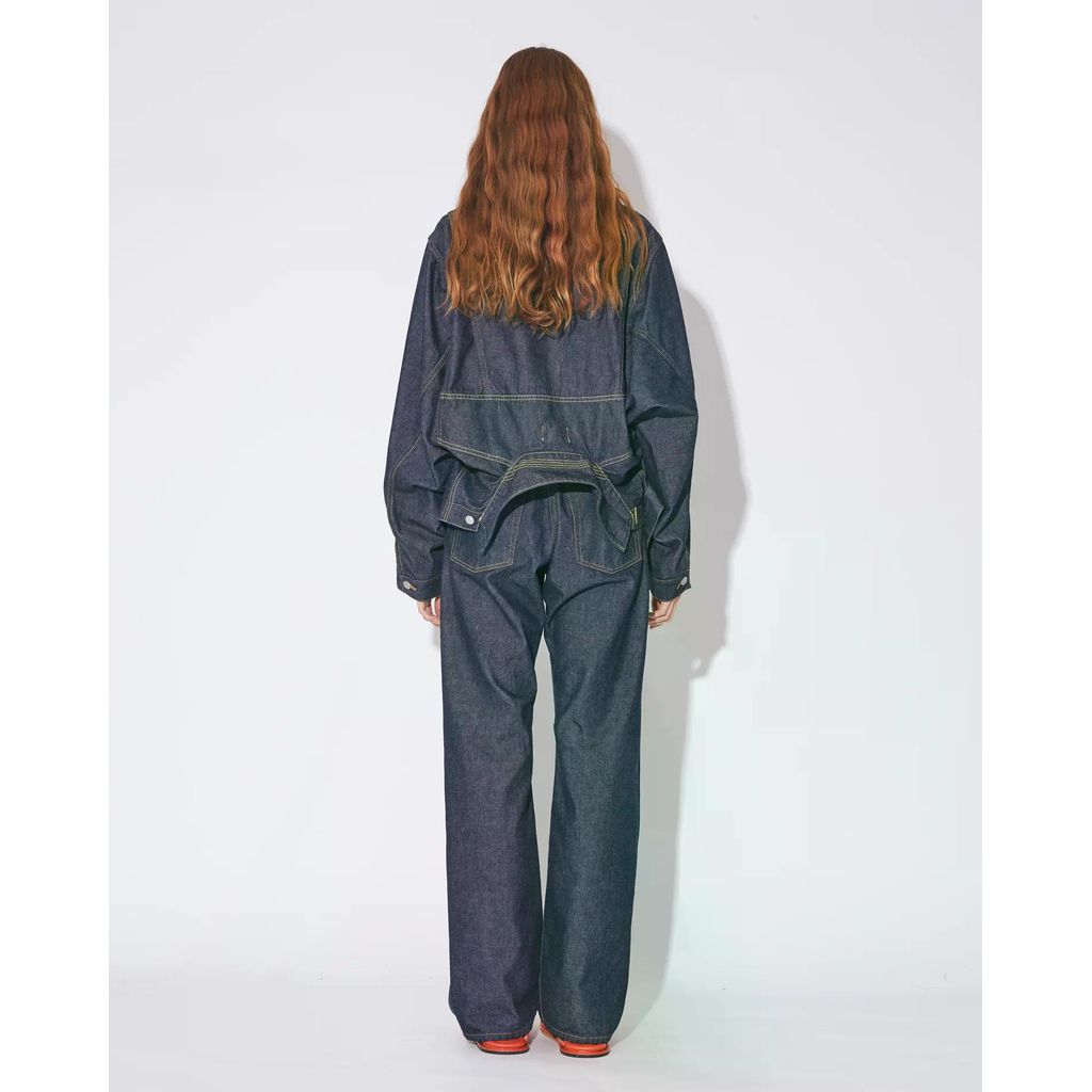beautiful people double-end left hand twill denim blouson