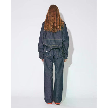 beautiful people double-end left hand twill denim blouson