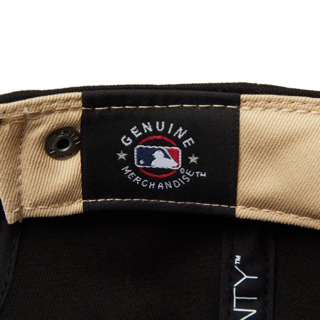 NEW ERA 9TWENTY Khaki Sweat Band ボストン・レッドソックス ブラック カーキスウェットバンド