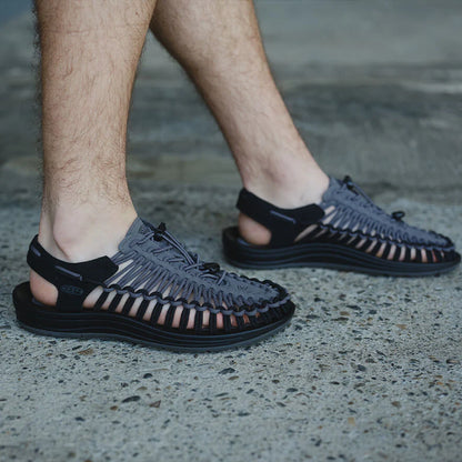 KEEN メンズ ユニーク サンダル  Magnet/Steel Grey