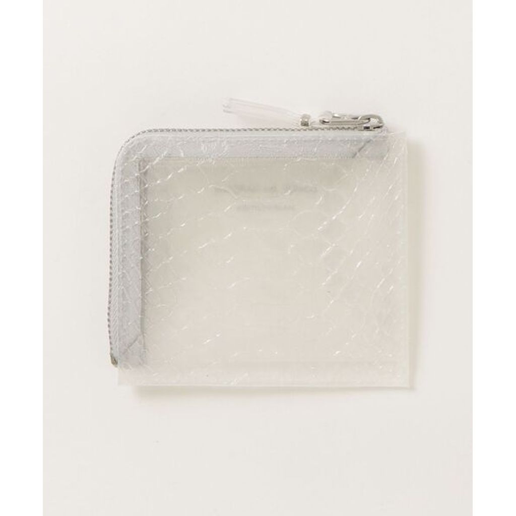 Wallet COMME des GARCONS 【TRANSPARENT SNAKE】L-ZIP WALLET