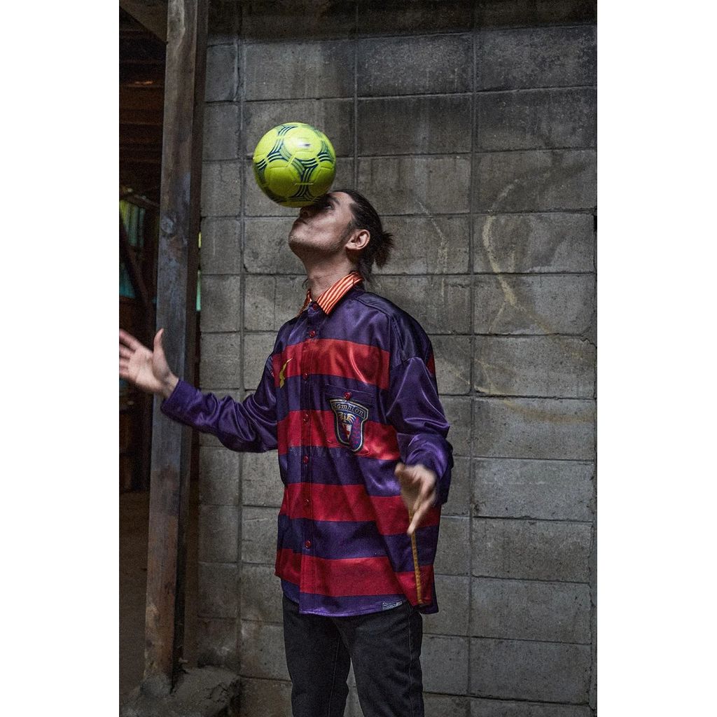 TALKING ABOUT THE ABSTRACTION TRANSFER PRINT SHIRTS 2627AW-SH-002